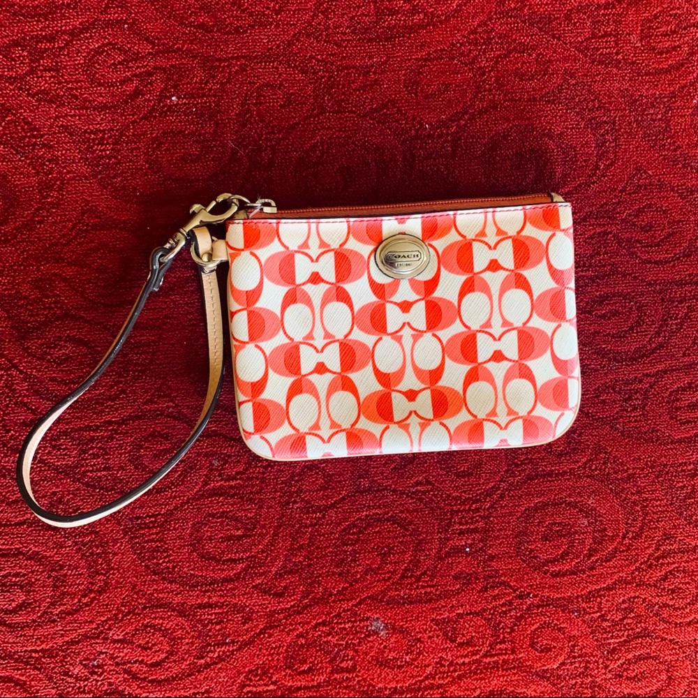 Coach wristlet